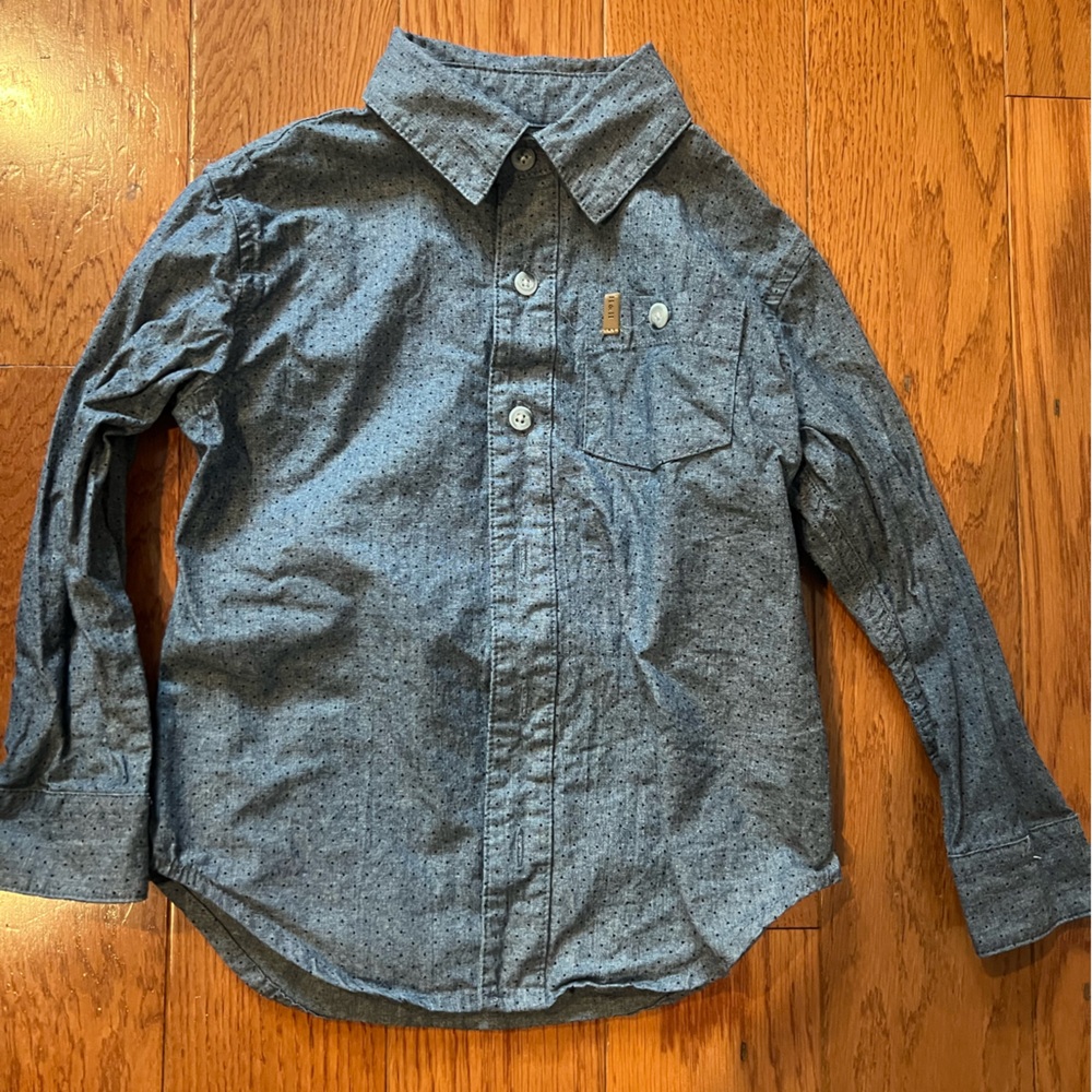Hope and Henry Blue Button-down dress Shirt like new